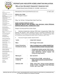 Datanglah sebagai tanda sokongan kita sesama muslim. Surat Edaran Pikm Ke 10 2021 Jemputan Majlis Doa Selamat Dan Bacaan Yasin Perdana Sempena Menjelang 1 Ramadhan 1442h Pikm My