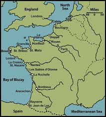 French Atlantic Fishing Ports By The 1520s French Ports Regularly Sent Out Between 60 And 90 Vessels Each Year Old Maps La Rochelle 16th Century