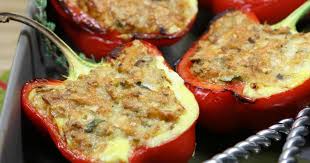Un saluto da pupi mi. Peperoni Ripieni Patate E Tonno Un Mix Di Bonta Come Secondo