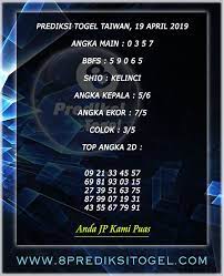 Check spelling or type a new query. Prediksi Togel Taiwan Hari Ini 19 April 2019 8 Prediksi Togel September 25 September Hainan