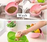 Plastic Rice Strainer Bowl, Rice Colander, Vegetable Fruit Drainer,  Vegetable Fruit Drain Basket, Fruit Vegetable Strainer, Plastic Colander,  Food ...
