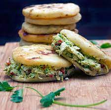 Reina Pepiada Venezuelan Arepas Recipe With Chicken And Avocado Recipe Arepas Recipe Arepas Chicken Avocado