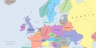 Collection of detailed maps of all european countries with cities and roads. Belgica Mapa Mapas Belgica Europa Ocidental Europa