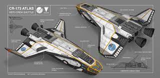 Artstation Atlas Shuttle Lloyd Drake Brockman Spaceship Design Space Fighter Space And Astronomy
