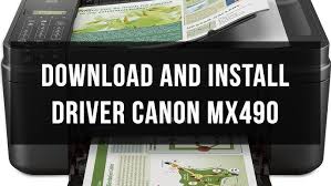 Then the canon mx497 printer has a print resolution of 4800 x 1200dpi. Download And Install Canon Mx490 Driver Youtube