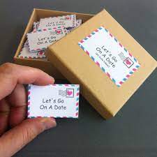 Date Night Box 60 Date Night Ideas Romantic Gift For Wife For Husband For Girl Romantic Gifts For Wife Boyfriend Anniversary Gifts Romantic Gifts For Him
