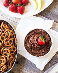 Best Chocolate Hummus Recipe A Couple Cooks Recipe Chocolate Hummus Dessert Hummus Snack Recipes