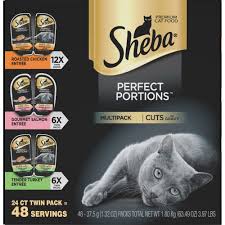 Gerbes Super Markets Sheba Perfect Portions Cuts In Gravy Wet Cat Food Variety Pack 24 Ct 2 64 Oz