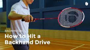 Are a few types of drills that are discussed here with examples, images and explanation. How To Hit A Backhand Drive How To Play Badminton Sikana