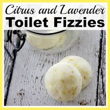 citrus and lavender toilet fizzies