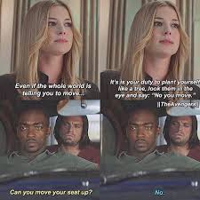 Bucky Barnes And Sam Wilson Clean Jokes Told You So Tv Characters