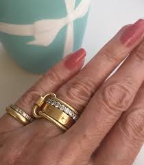 Stacking Yellow Gold And Sparkly Diamond Rings Tiffany Diamond Eternity Band Cartier Love Ring Marla Aaron Baby Lock Cartier Love Ring Jewelry Love Ring