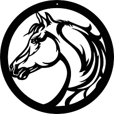 A wide variety of horse wall head options are available to you, such as mannequin type, material, and warranty. Round Horse Head Wall Art Home Wall Decor I Love My Horse Plaque Paintable Metal Art Buy Online In Bahamas At Bahamas Desertcart Com Productid 209727671