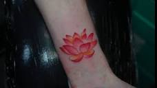 THE RED LOTUS TATTOO - YouTube