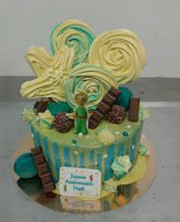 Dripping Cake Theme Le Petit Prince Anniversaire Joyeuse Anniversaire Et Le Petit Prince