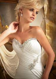Source high quality products in hundreds of categories wholesale direct from china. Morilee Bridal Soft Satin Embellished With Swarovski Crystals Wedding Dress Morilee