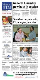 January 17, 2016 by The Sumter Item