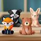 Woodland Wonders: Paint Your Own Forest Friends