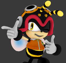 Charmy bee without helmet