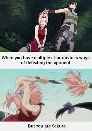 This Is Why They Are No Sakura Fans Nuxtakusubmissions Funny Naruto Memes Naruto Shippuden Characters Anime Mems