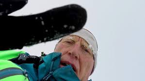 Salto Mortale with Ski and Kite