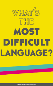 What S The Most Difficult Language In The World Korean Language Learning Language Learn Mandarin