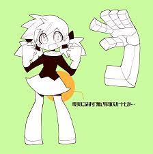 大きい手足と直線的なラインでスタイリッシュに 4頭身のデフォルメキャラクターの描き方 いちあっぷ 描画ベース 漫画アート スケッチアート