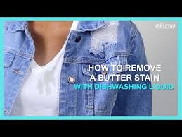 Stain removal can be tricky business, especially if the garment in question has already been laundered. How To Remove A Butter Stain With Dishwashing Liquid Diy Irl Youtube