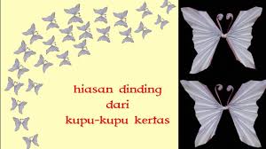Cara membuat hiasan dinding dari kertas membuat hiasan di dinding bisa dilakukan sendiri, tanpa membutuhkan bahan yang mahal. Halaman Download Cara Membuat Hiasan Dinding Dari Origami Kupu Kupu Kertas Yo