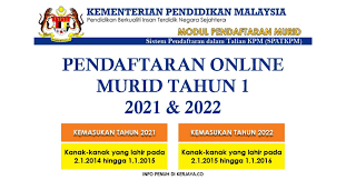 Check spelling or type a new query. Permohonan Daftar Anak Darjah 1 Tahun 2021 2022