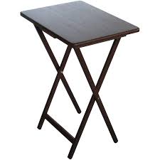 ( 1.5) out of 5 stars. Mainstays Folding Tv Tray Table Walnut 19x15x26 Inch Walmart Com Walmart Com