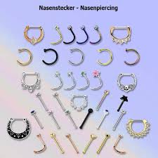 Hab eine gute beratung vorab bekommen, wurde häufig gefragt ob alles passt und danach hat alles gut abgeheilt ohne komplikationen. Nasenstecker Nose Stud Septum Nasenpiercing Und Fake