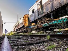 Florida East Coast Railway Abandoned Train In Pictures Florida East Coast Abandoned Train Florida Travel