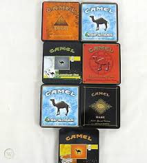 Sb advantage fibres international ltd. Camel Cigarette Tins In Wood Gift Box Set 7 Empty Camel Tins Exotic Blends 523028873