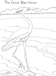 There are many shades of blue that we have not included on this page but these are some of the more common. Free Coloring Pages Of A Great Heron All Coloring Pages Backgroundaccident