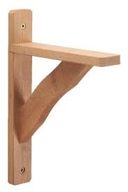 Equerre Bois Naturel 280 Mm Brico Depot