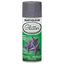 Use light even coats to build desired glitter coverage. Glitter Spray Paint By Rust Oleum