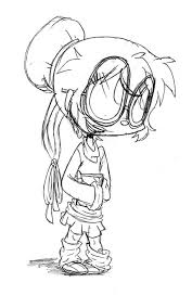 Alvin is a kid who likes to upset his brothers simon and theodore, who are young chipmunks and musicians and also his stepfather dave seville. Jeanette Miller Sketch In Chipettes Coloring Page Download Print Online Coloring Pages For Free Color Nimbus
