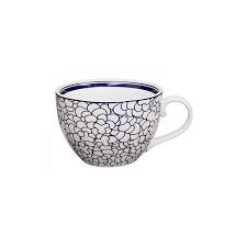 Artesano original tasse a moka expresso sans anse villeroy. Le Bleu De Nimes Tasse A Capuccino Avec Anse 310ml Porcelaine Tokyo Design Studio