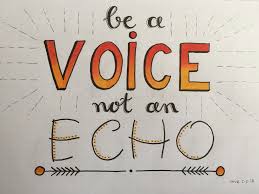 Be A Voice Not An Echo Handlettering Word Doodles Hand Lettering Hand Lettering Quotes Al son que me toquen bailo.