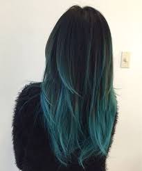 20 Blue Hair Color Ideas For Dark Hair Blue Hue Is One Of The Perfect Choices For Ladies Who Have Dark Hair Turquoise Hair Color Green Hair Colors Hair Styles
