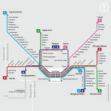 Subway Map Oslo Norway U Bahn Plan Bahn Plan U Bahn