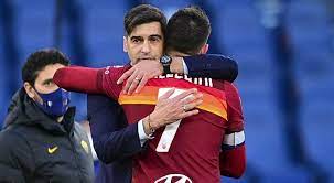 Borja mayoral (roma) remate con la derecha desde el centro del área por bajo, junto al palo izquierdo. Roma Pellegrini Fa Il Capitano Il Miglior Amico Di Dzeko Conferma Fonseca Al Fotofinish
