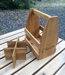 beer lover gift gift for him personalised beer carrier beer etsy in 2021 beer wood beer caddy beer crate