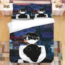 AAXYZX Anime Lovely Girl Komi Shoko Duvet Cover TeensAdult Bedroom  Dormitory Bedding Sets Microfiber Home Textiles 3 Piece Sets Twin Full  Queen King Size,set queen bed : Amazon.co.uk: Home & Kitchen