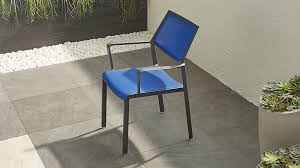 largo mediterranean blue mesh dining chair dining chairs outdoor dining chairs outdoor dining