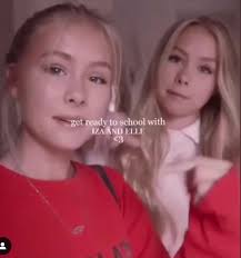 Iza and Elle Alexia and Ester