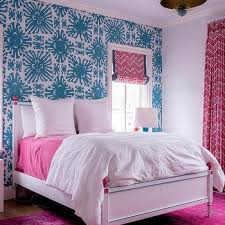 Walls take on the look of organic texture with herringbone wood boards peel and stick wallpaper by roommates. China Seas Girls Bedroom Wallpaper Design Ideas
