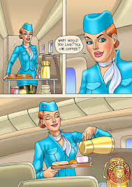 Seduced Amanda [Seduced Amanda] - Adventure on a Plane - AllPornComic