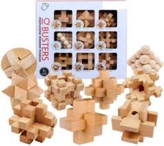 Get smarter with logiclike brain teasers game! Miss Chief 9 Pcs Wooden Brain Teasers Puzzles Wooden Puzzle Game Lock Educational Toy For Kids Adults 9 Pcs Wooden Brain Teasers Puzzles Wooden Puzzle Game Lock Educational Toy For